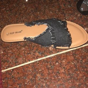 Cute never used sandals